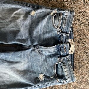 Abercrombie straight jeans, size 4
